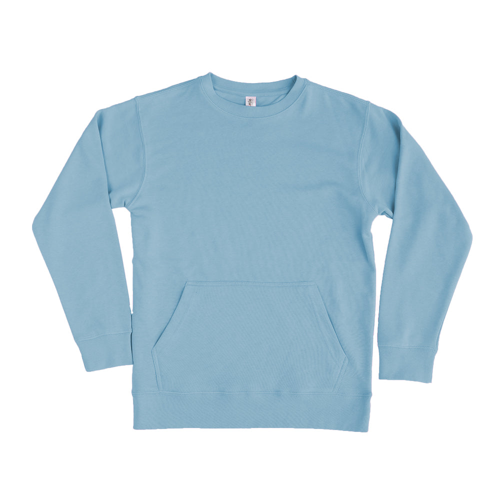 2615 Unisex French Terry Crewneck Sweatshirt with Pocket 8.25 Oz*