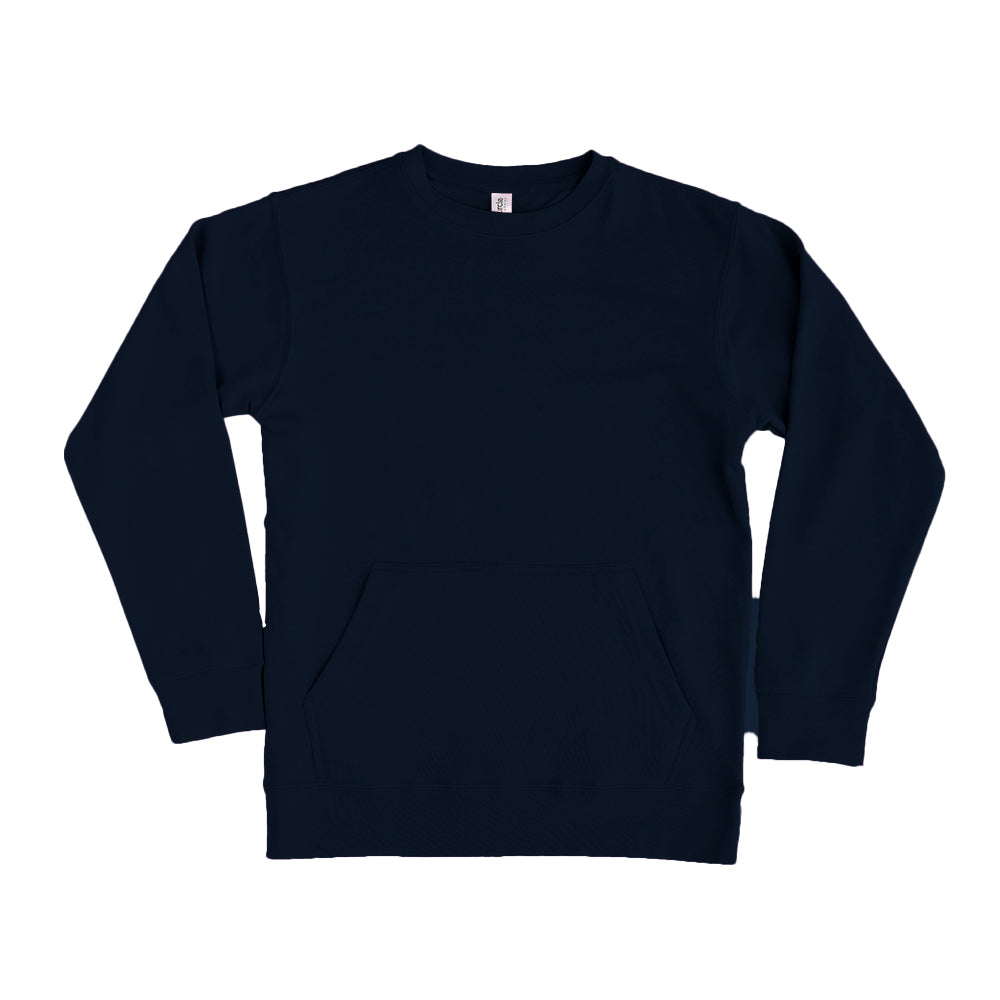 2615 Unisex French Terry Crewneck Sweatshirt with Pocket 8.25 Oz*