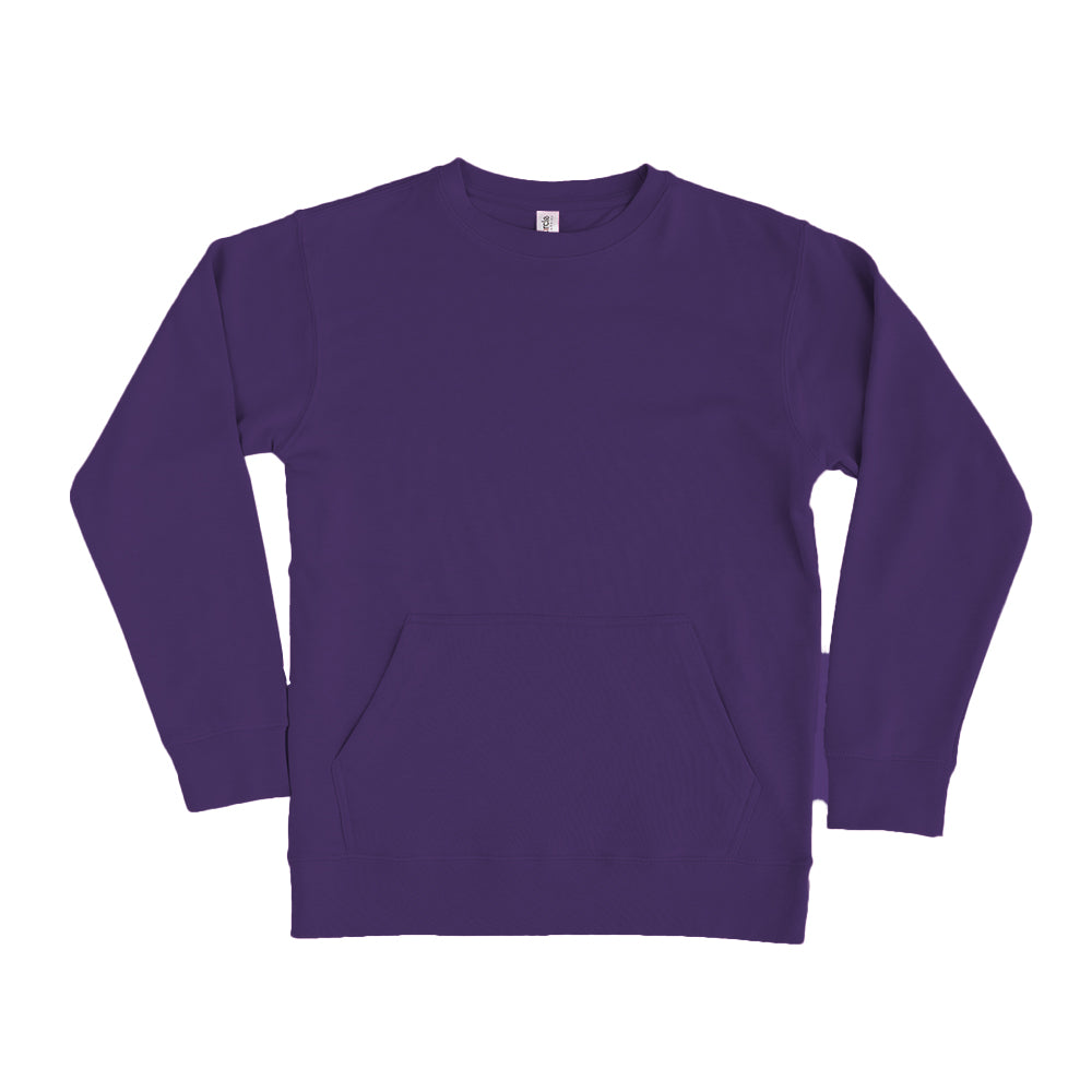2615 Unisex French Terry Crewneck Sweatshirt with Pocket 8.25 Oz*
