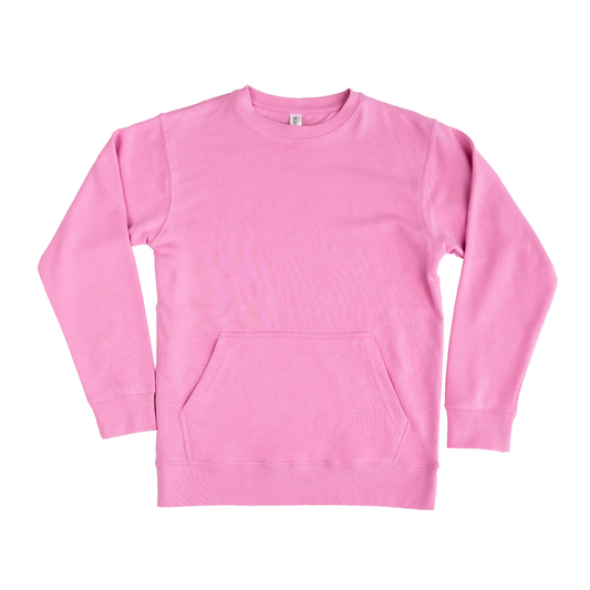 2615 Unisex French Terry Crewneck Sweatshirt with Pocket 8.25 Oz*