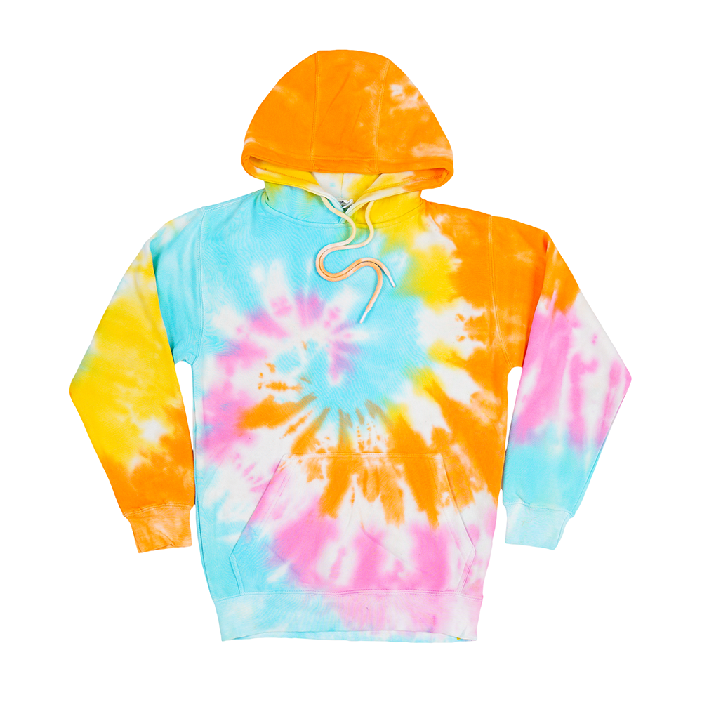 Tie Dye Hoodie 8.25 Oz 012345