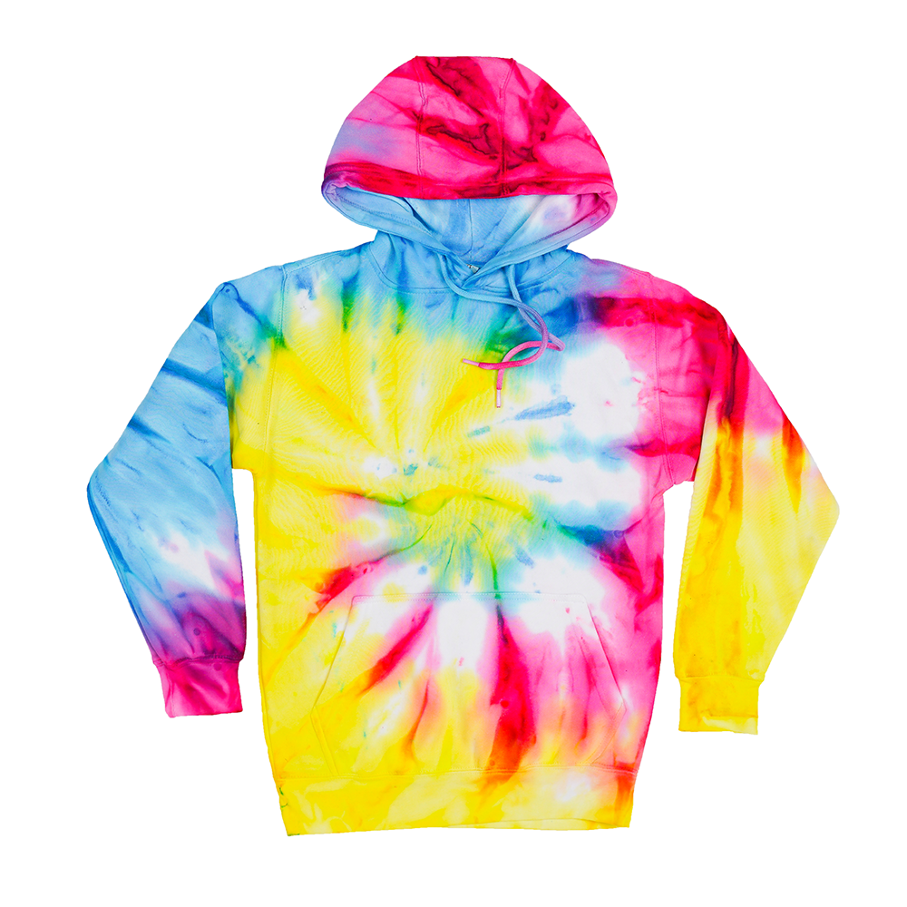 Tie Dye Hoodie 8.25 Oz 012345